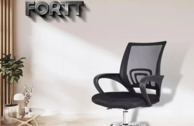 Cadeira De Escritório Secretária Fortt Rio