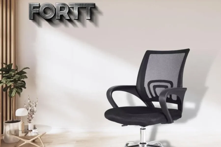 Cadeira De Escritório Secretária Fortt Rio