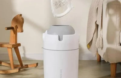 Lixeira Antiodor Para Fraldas, Lixeira Mágica, Clingo