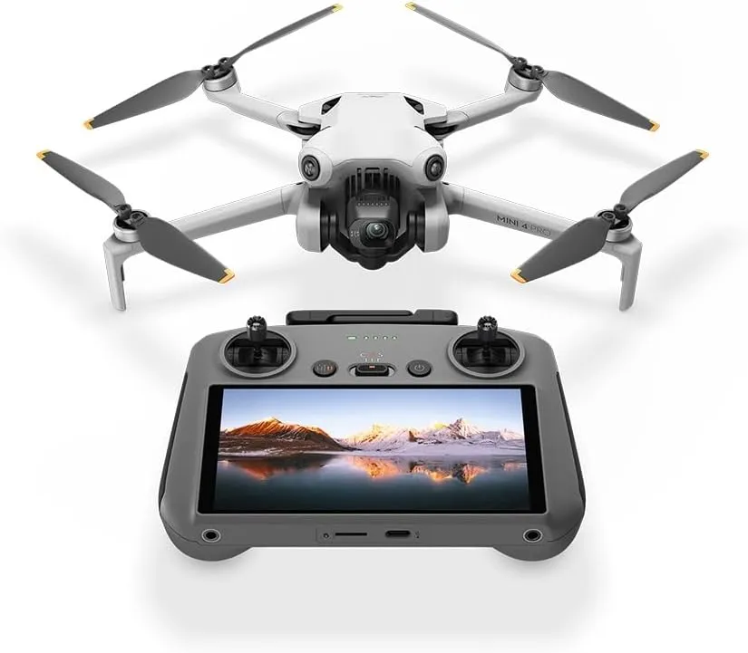 Drone dji mini 4 pro fly more combo plus dji rc 2