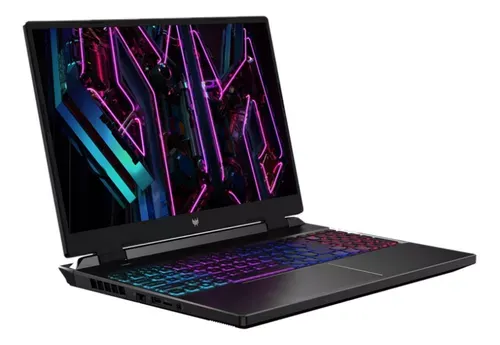 Notebook acer predator gamer phn16 71 72w6 i7 13650hx 16gb 512gb ssd rtx 4060 windows 11 home tela 16 wuxga 3