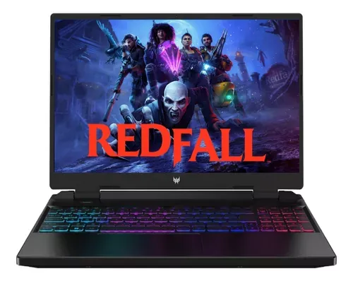 Notebook acer predator gamer phn16 71 72w6 i7 13650hx 16gb 512gb ssd rtx 4060 windows 11 home tela 16 wuxga