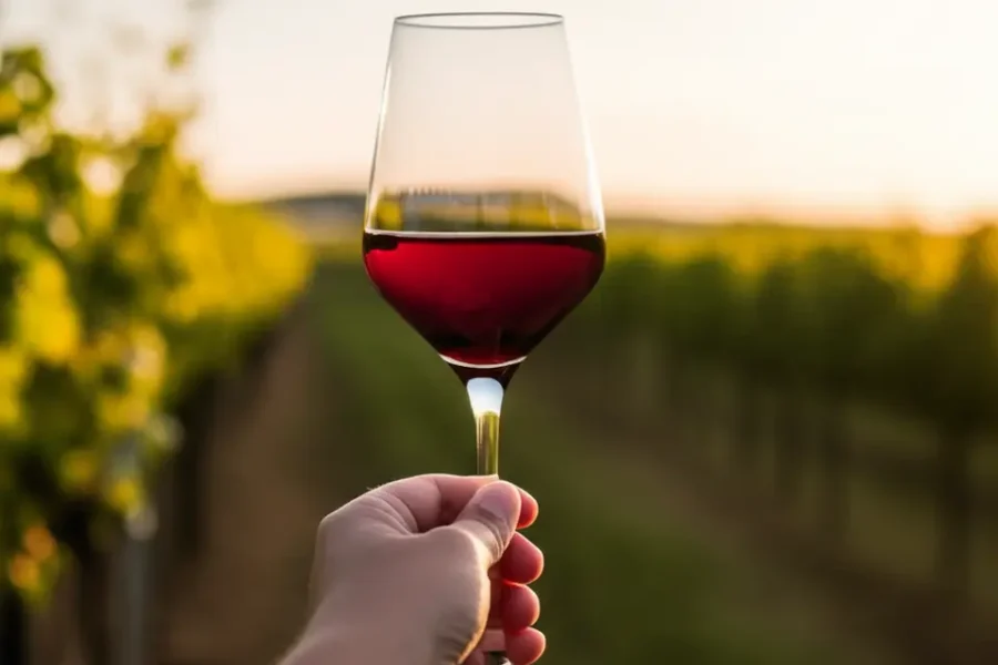 Pinot noir vinho taya vinhedo