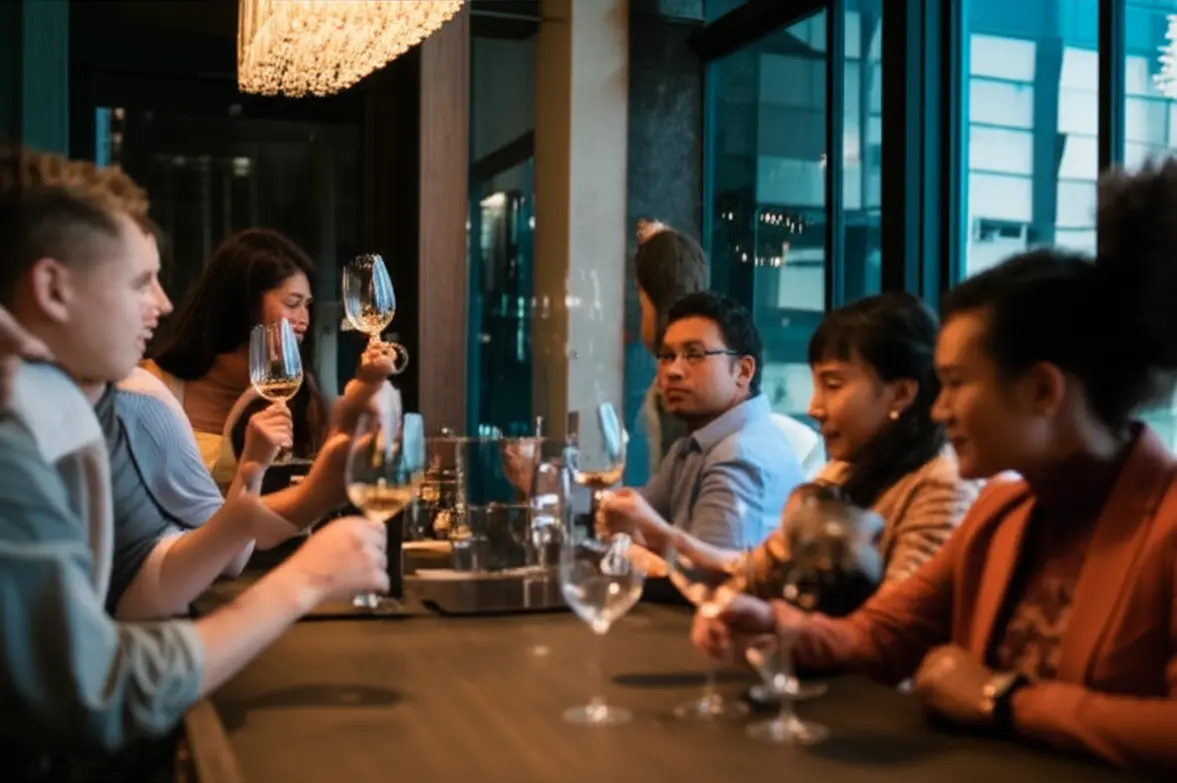 Expansão do consumo de vinho em mercados emergentes.