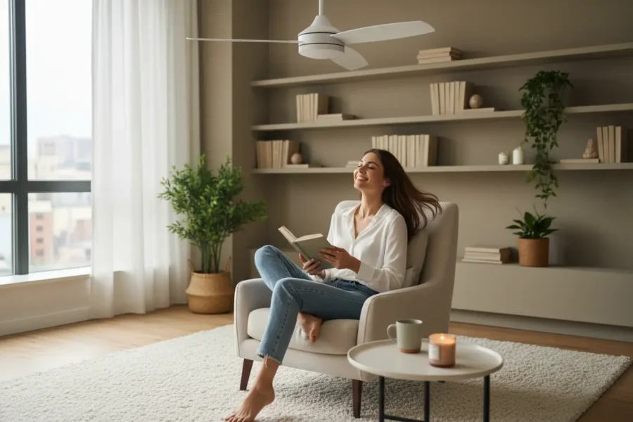 Ventilador teto ventisol fenix transforme lar