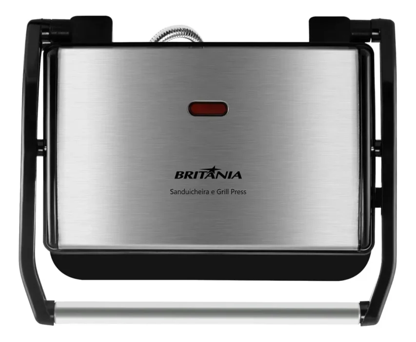 Sanduicheira e Grill Britânia 2 em 1 Bgr27i de 850W com Trava Inox vale a pena