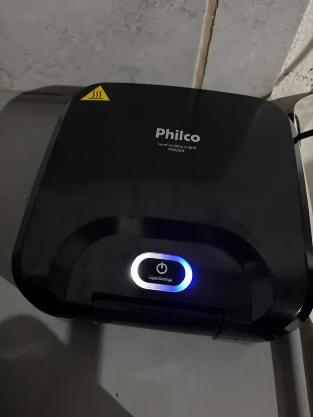 Sanduicheira e Grill Philco PGR25A 2 em 1 duvidas