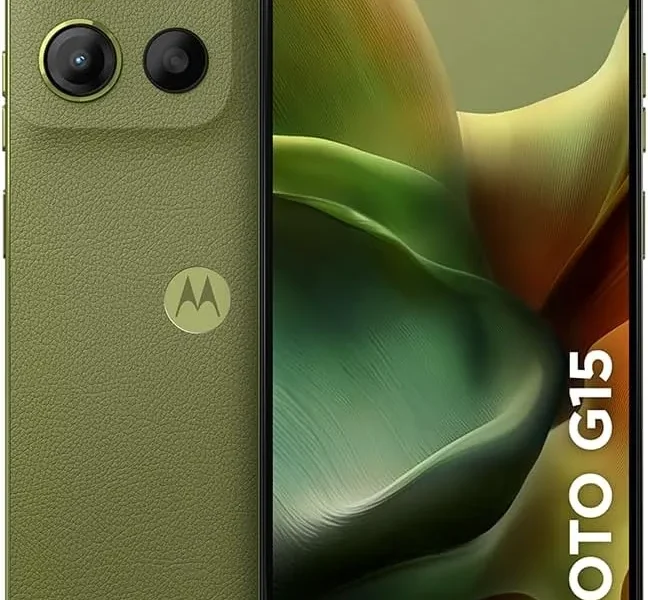 Smartphone Motorola Moto g15 256GB 12GB (4GB RAM+8GB Ram Boost) e Camera 50MP com AI e Night Vision Bateria de 5200 mAh Tela FHD+ 6.7 com Superbrilho