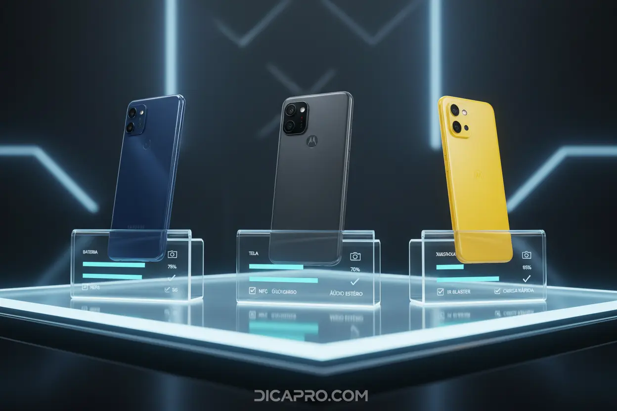 Melhores smartphones custo beneficio