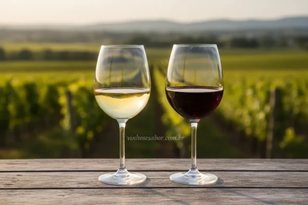 Vinho Branco e Tinto