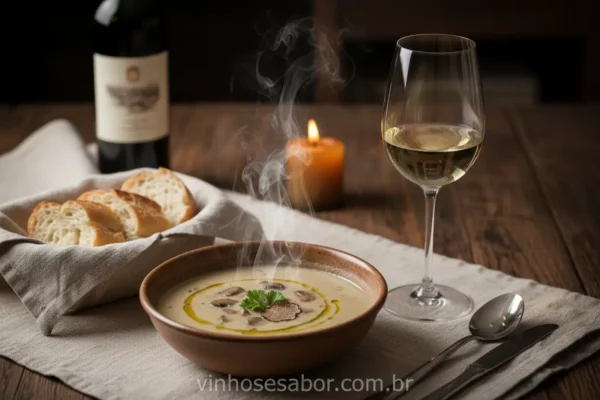 Harmonização Sopa Vinho
