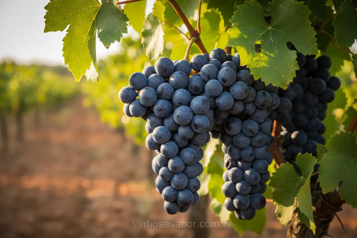 Uvas Tempranillo de Rioja Vinícolas históricas da Espanha em Rioja: Uvas Tempranillo