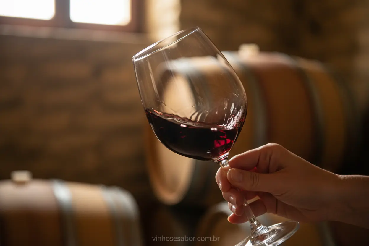 Degustação de Vinho Tinto