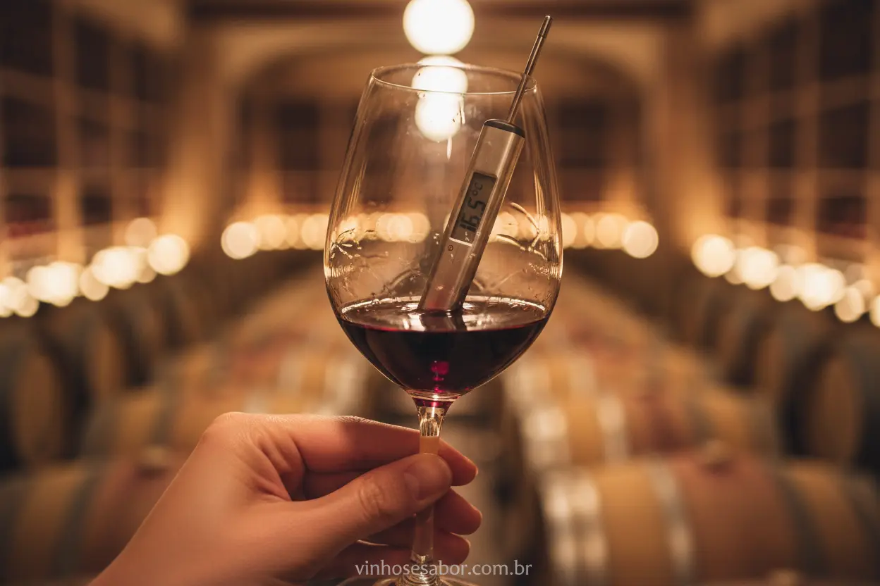 Temperatura Ideal para Servir Vinho