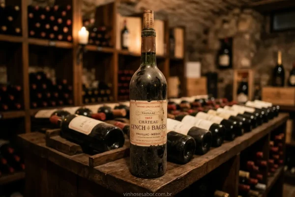 Garrafa de Vinho Bordeaux Antigo