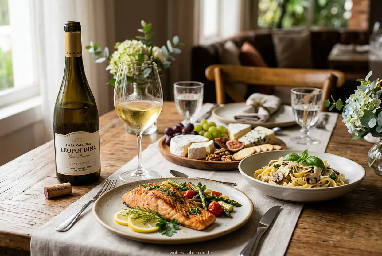 Harmonização Perfeita com Chardonnay uva chardonnay caracteristicas e harmonizacao com salmão e massas